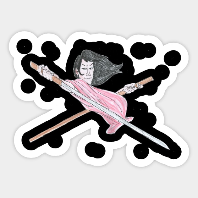 Goemon Ishikawa Sticker by giuliadrawsstuff